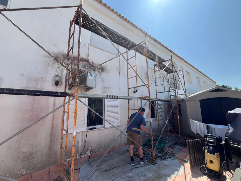 Fachada de moradia