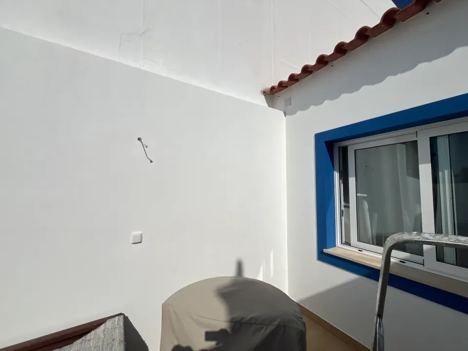 Casa algarvia: fachada e pátio